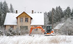 winter home construction